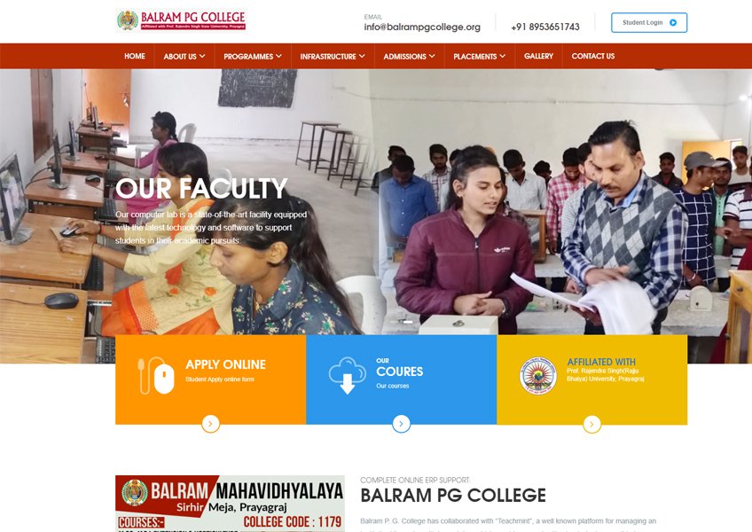 Balram P.G. College campus