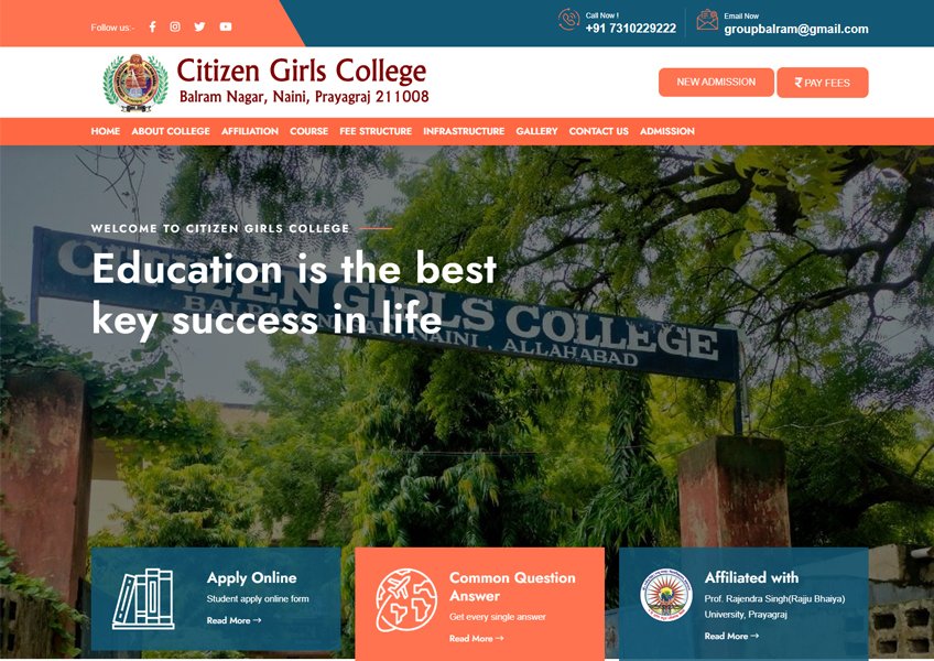 Citizen Girls College faculty and students